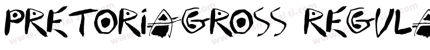 PretoriaGross Regula字体转换